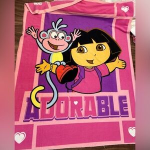 Dora Fleece Blanket single sized